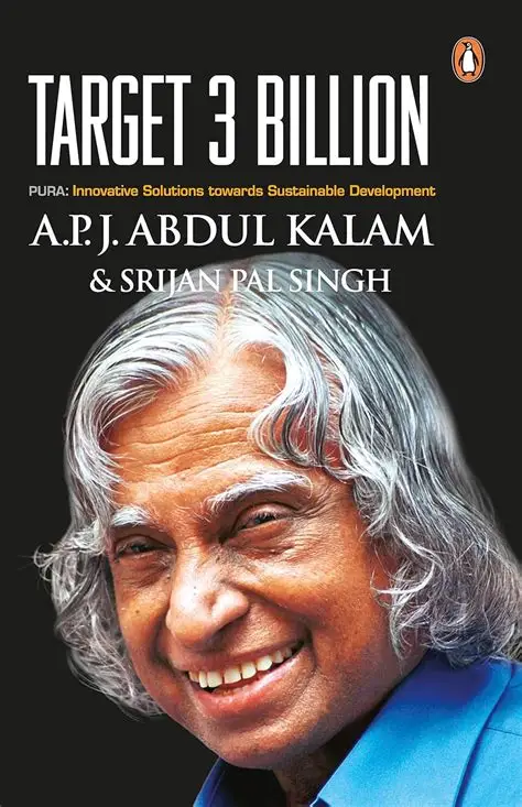 Book cover design of Target 3 Billion by Dr. A.P.J. Abdul Kalam and Srijan Pal Singh